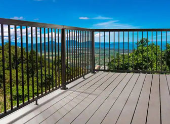 Deck Cable Railing in Rolling Hills Estates, CA