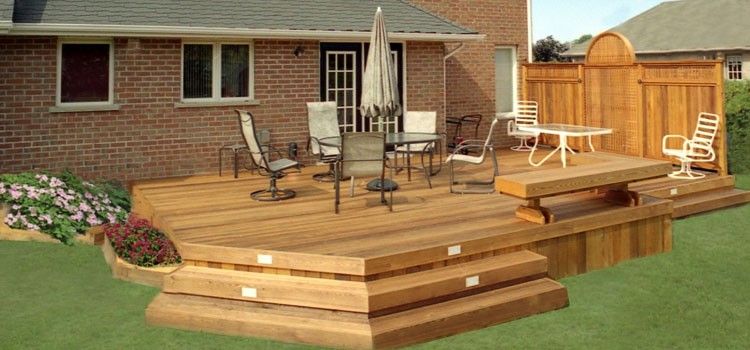 Cedar Composite Decking in Rolling Hills Estates, CA