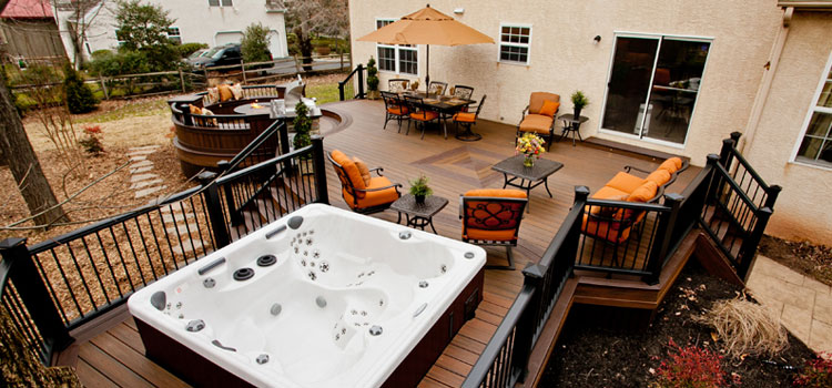 Creative Custom Decks Design in Rolling Hills Estates, CA