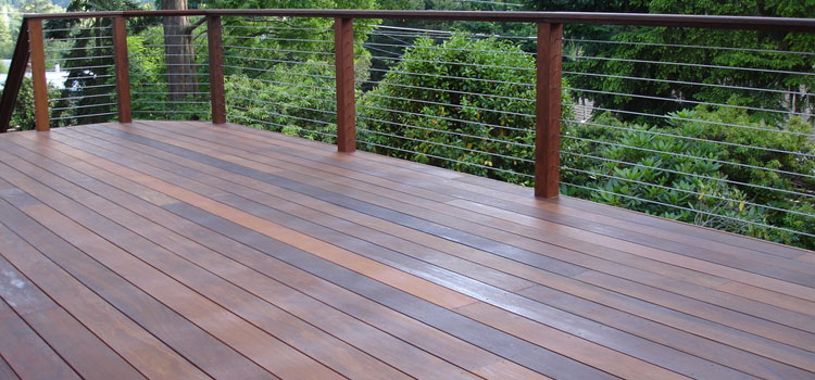 Installing IPE Decking in Rolling Hills Estates, CA